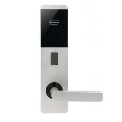 Digital RFID Hotel Card Lock M1 System, Electronic Door Handle Lock, Smart Hotel Door Lock System