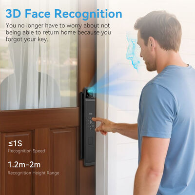 S940MAX Face ID Lock Smart Door Lock Palmprint Visible Tuya Intercom Keyless Entry Security Factory OEM Wifi Lock