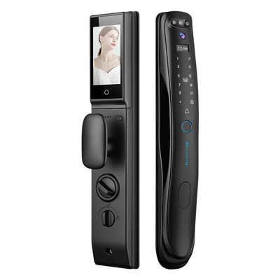 S931MAX Автоматический дверной замок с 3D Face ID Tuya Wifi Видео интерком Код отпечатков пальцев Ключевая карта