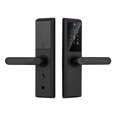 Tuya Wifi APP Удаленное управление отпечатками пальцев Код Карта Ключ S821Max Умный замок с камерой для домашнего офиса