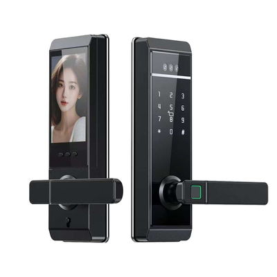 Qleung S810max Новый дизайн Tuya Дверный замок Лицо Пальма Отпечатки пальцев Пароль Карта Ключ Разблокировать Tuya Удаленное управление