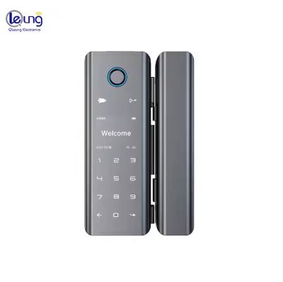 Умный замок Qleung Smart Lock G9S Tuya APP, кодовый замок, пароль, карта, ключ, отпечаток пальца, умный дом, дверной замок для стеклянной двери