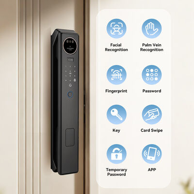 Qleung S959max Распознавание лиц Palm Vein Отпечаток пальца Пароль Карта Ключ Разблокировка приложения