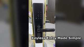 Fingerprint / Password / IC Card / Mechanical Key / Temporary Password / App Remote Unlock. Flexible